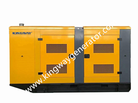 Máy phát điện khí im lặng 4 đột quỵ Máy phát điện Cummins 125 KVA cho máy hàn