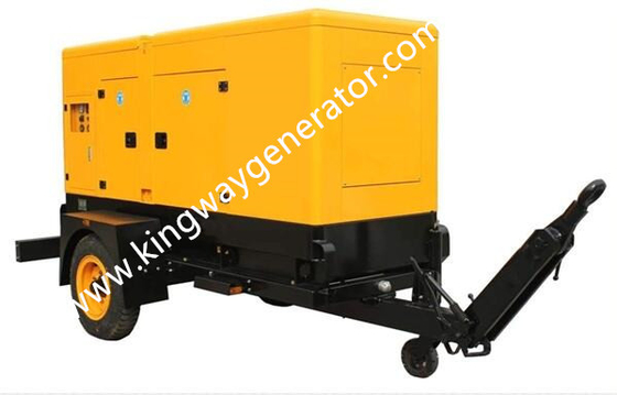 1500RPM 1800RPM 15KW Máy phát điện diesel gắn trên xe kéo Sử dụng bên ngoài