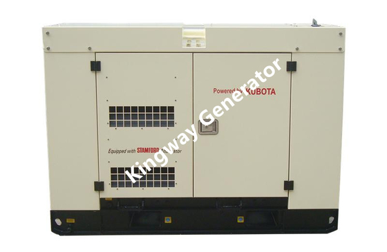 22KVA 17KW Nhật Bản Máy phát điện im lặng động cơ Yanmar để sử dụng trong gia đình 3 pha