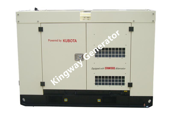 22KVA 17KW Nhật Bản Máy phát điện im lặng động cơ Yanmar để sử dụng trong gia đình 3 pha