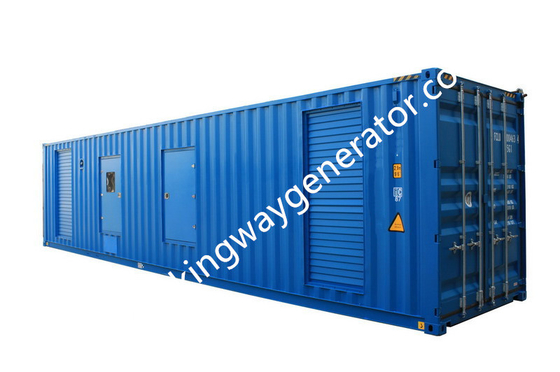 Bộ máy phát điện im lặng động cơ 1000KVA 800KW Jichai Làm mát bằng nước