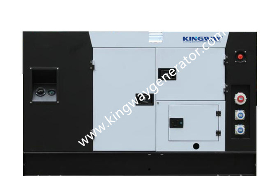 Bộ máy phát điện Diesel im lặng 80KVA 64KW làm mát bằng nước Động cơ ATS Perkins