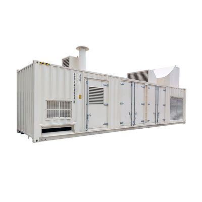 1MW 1000KW Gas Genset Container Type Hệ thống CHP tùy chọn Bộ máy phát khí tự nhiên im lặng