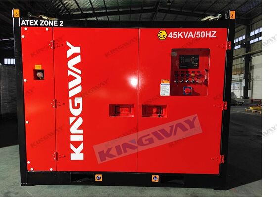 Bộ máy phát điện chống nổ biển 100 kVA được chứng nhận ATEX Zone 2 với DNV 2.7-1 Offshore Container