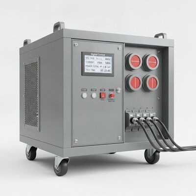 100kW RCD 3 giai đoạn RCD kháng Capacitive Load Bank với máy phát điện điều khiển kỹ thuật số Hệ thống kiểm tra UPS