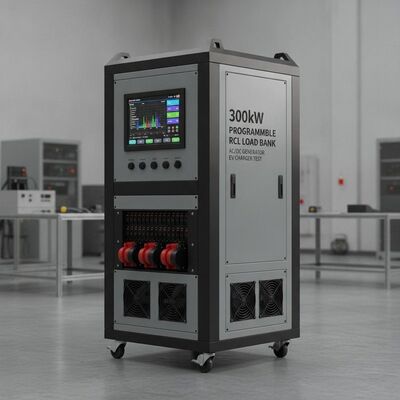 Bộ Tải Điện Trở Cảm Ứng Điện Dung Lập Trình 300kW với Màn Hình Cảm Ứng Kiểm Tra Máy Phát Điện AC DC Sạc Xe Điện